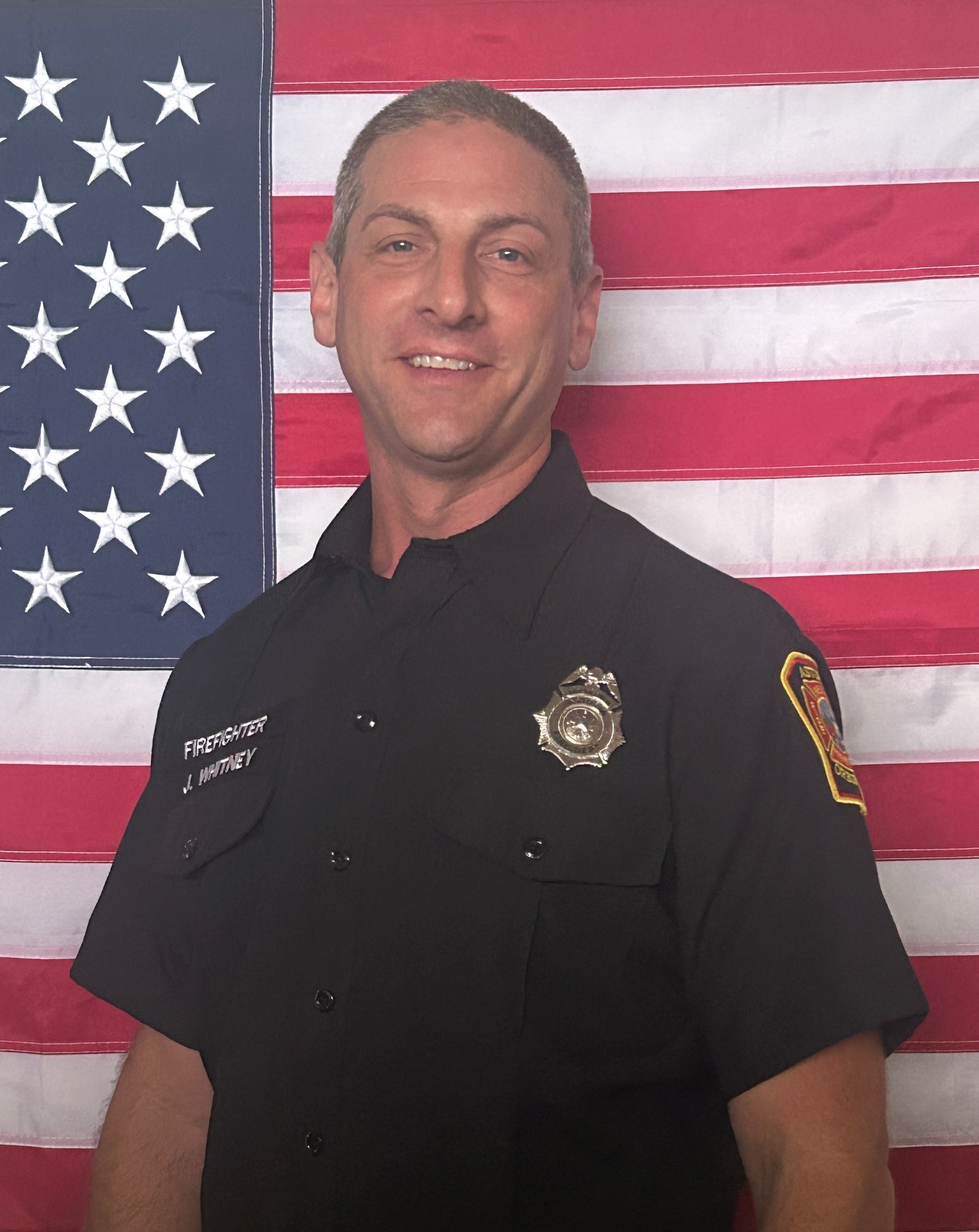 C-shift Firefighter Justin Whitney